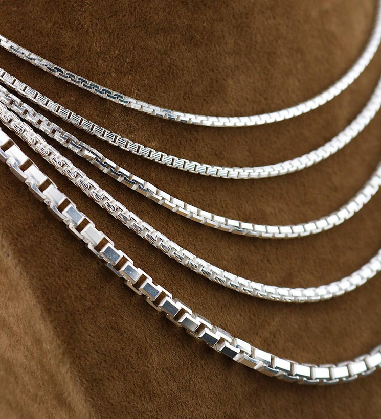 زنجیر نقره ونیزی