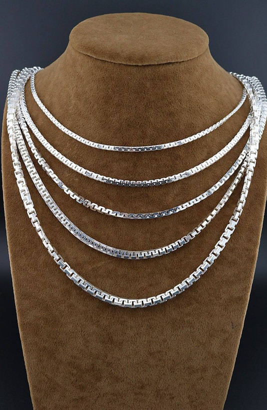 زنجیر نقره ونیزی