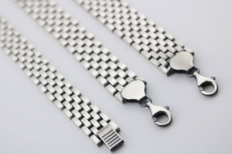 دستبند نقره رولکسی