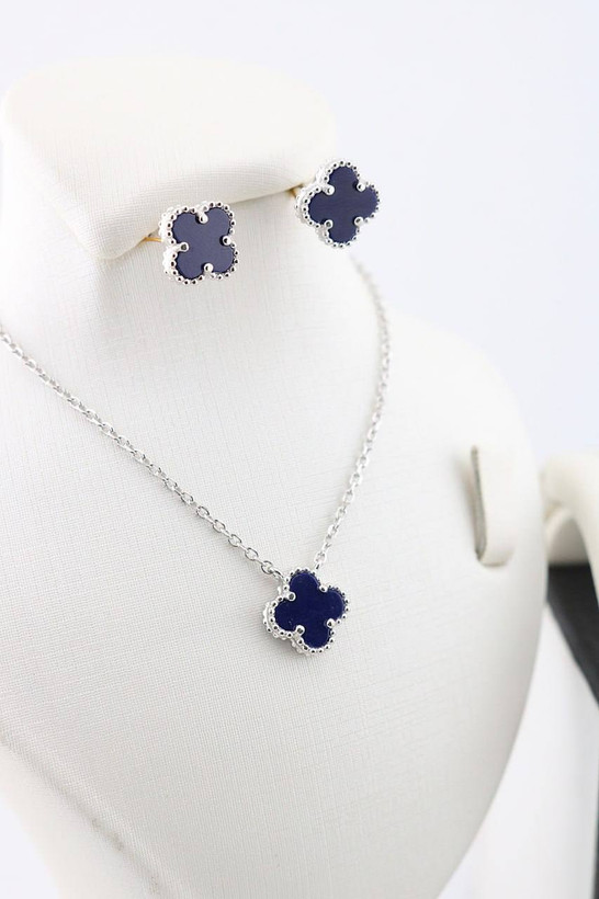 نیم ست ونکلیف نقره