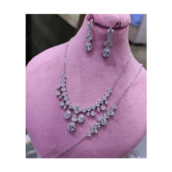 سرویس نقره زنانه طرح امرالدکات