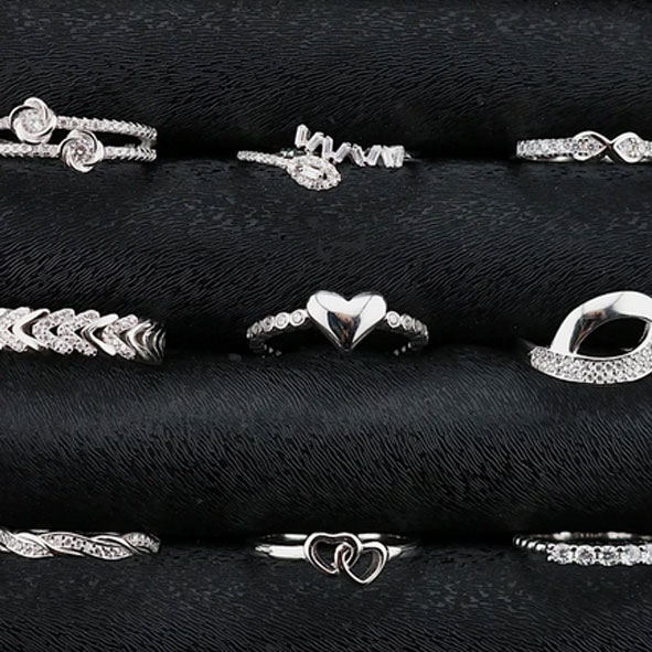 انگشتر نقره زنانه مینیمال