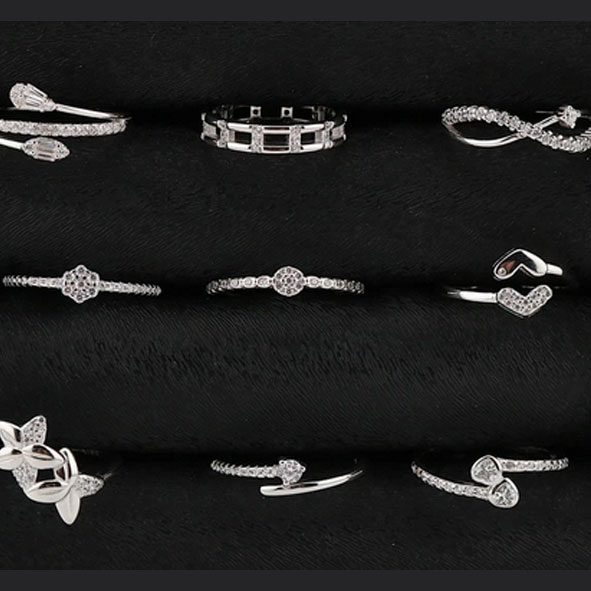 انگشتر نقره زنانه مینیمال