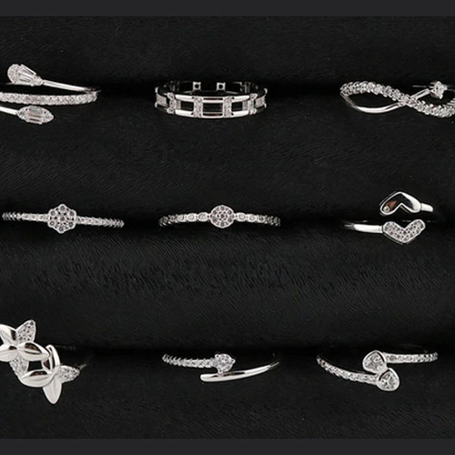 انگشتر نقره زنانه مینیمال