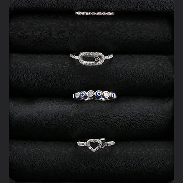 انگشتر نقره زنانه مینیمال