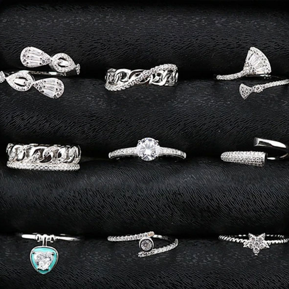 انگشتر نقره زنانه مینیمال