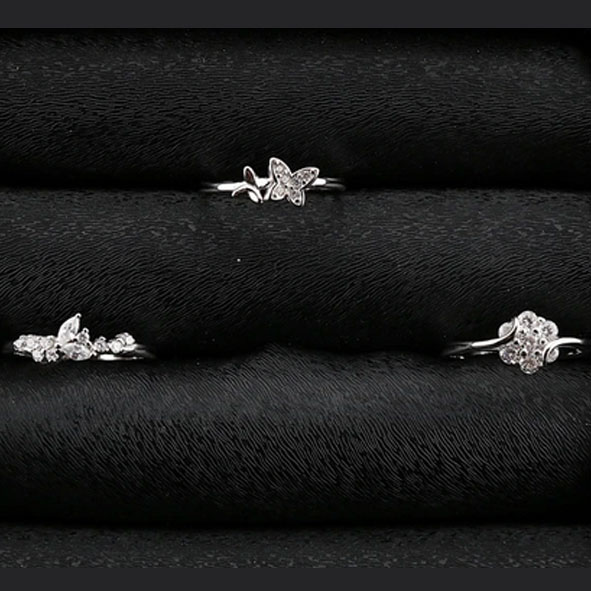 انگشتر نقره زنانه مینیمال