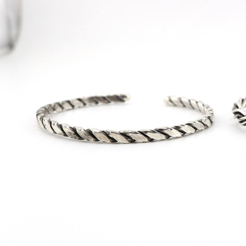 بنگل نقره اسپرت (فری سایز)