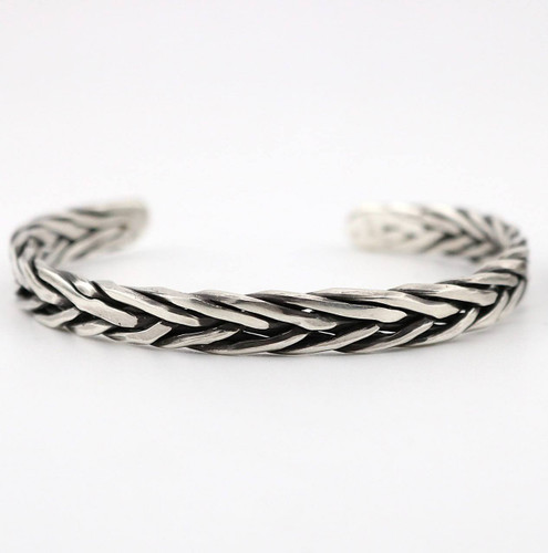 بنگل نقره اسپرت (فری سایز)