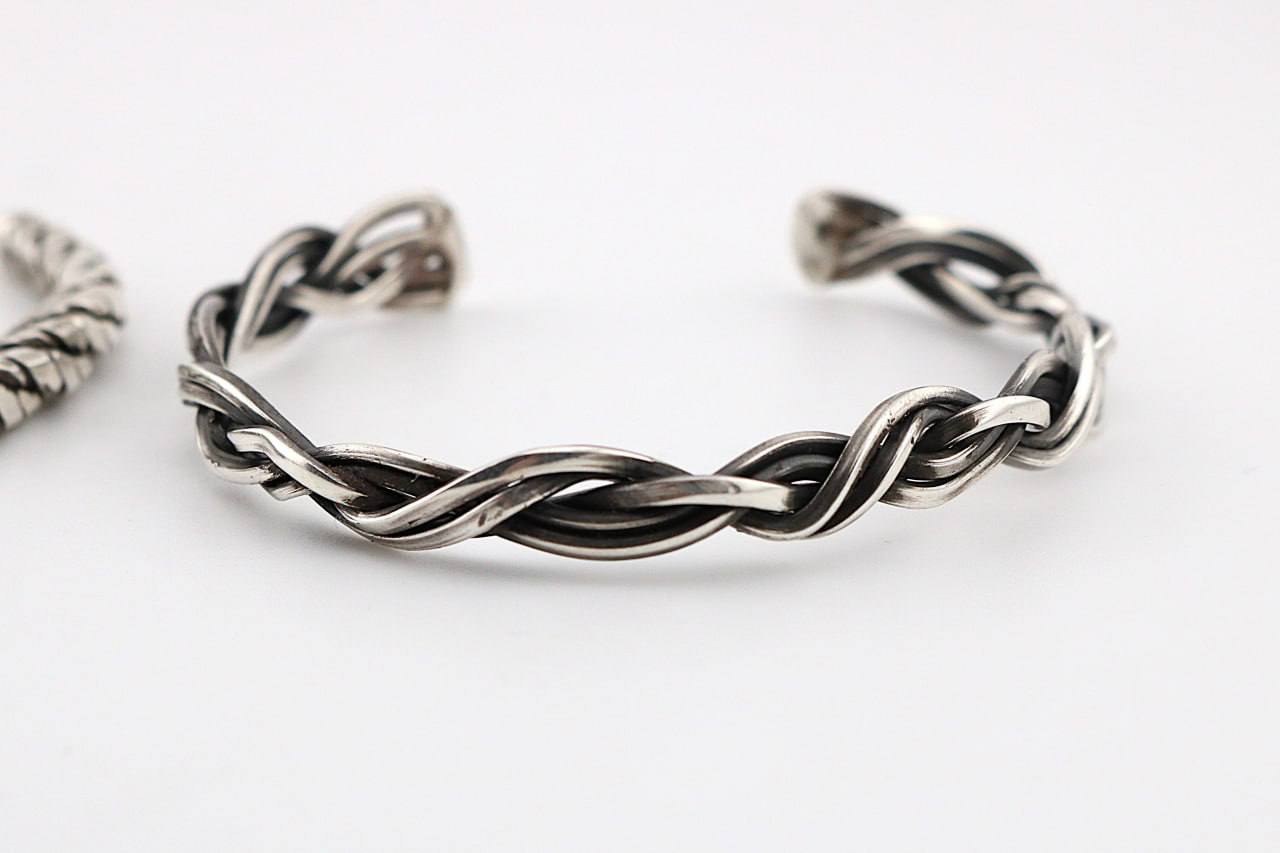 بنگل نقره اسپرت (فری سایز)